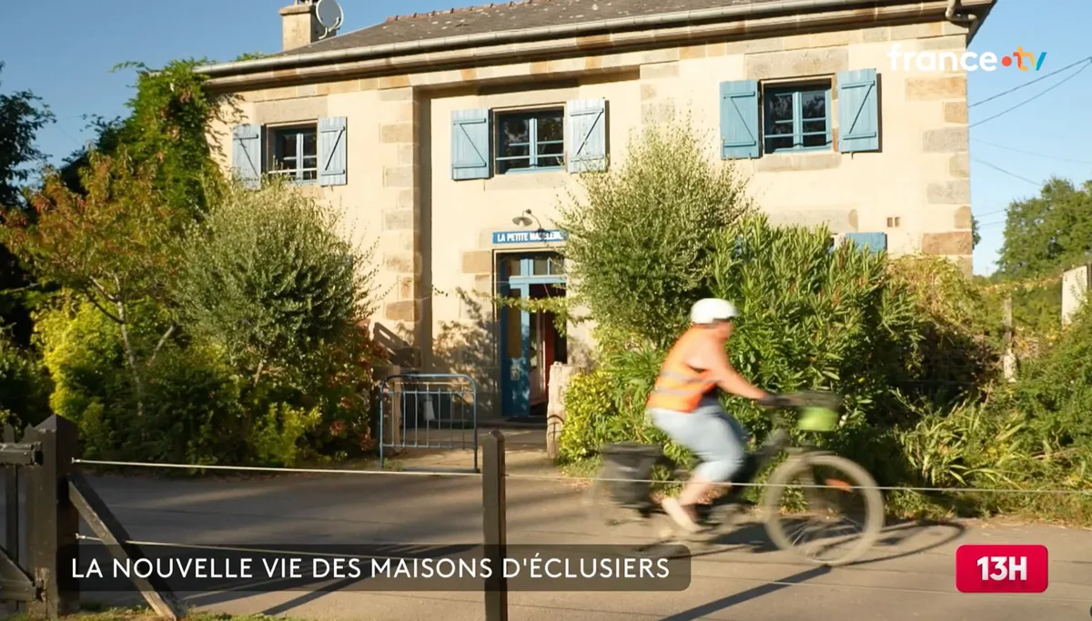 une maison éclusière en ille et vilaine en Bretagne
